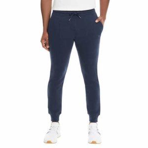 NWT Men's Hurley Soft Terry Jogger Sweatpants Size L Midnight Blue $60 AA42